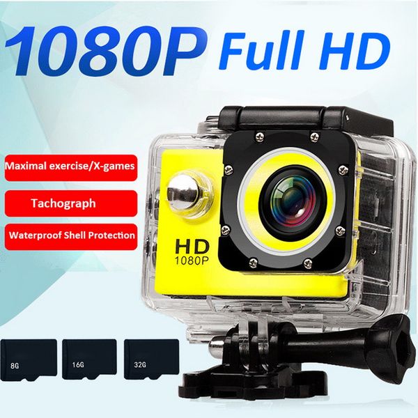 

tospra camera sports camera diving 30m waterproof 1080p full hd underwater helmet action sport dv 12mp p pixel car dvr