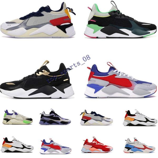 

2020 продажа rs-x мужчины женщины мода кроссовки черный зеленый золотой красный атолл яркий персик открытый мужские кроссовки спортивные кро