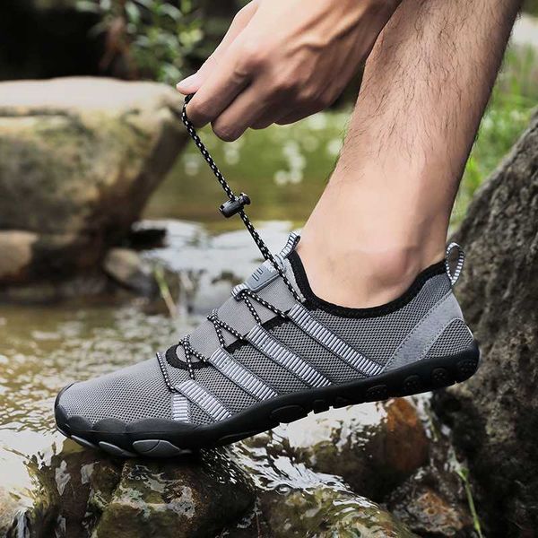 

2019 summer r breathable outdoors men aqua swimming footwear flat soft seaside walking quick dry yoga beach shoes