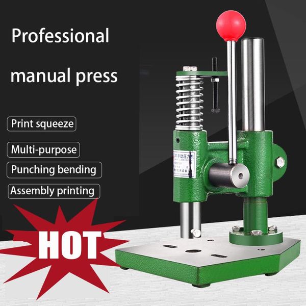 

swansoft горячей продавать небольшую ручной врезку промышленной рабочего стола рука пресса умирает руку пиво удар микро штамповка машина