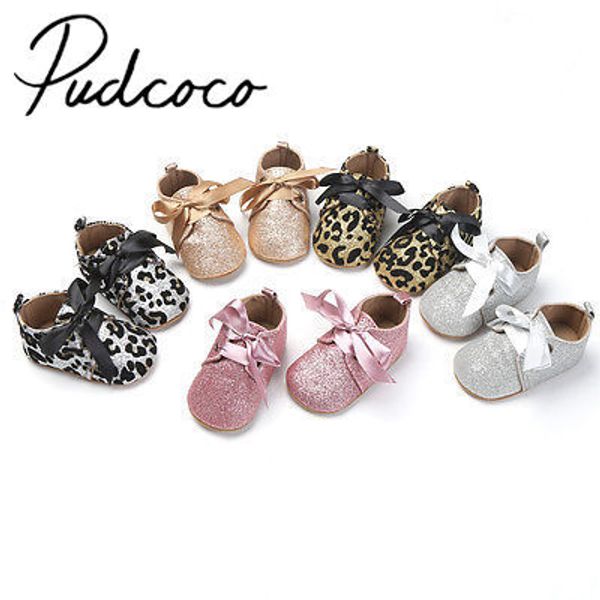 

helen115 новорожденных девочек мальчиков блеск мягкая обувь обувь размер от 0 до 18 месяцев, Black