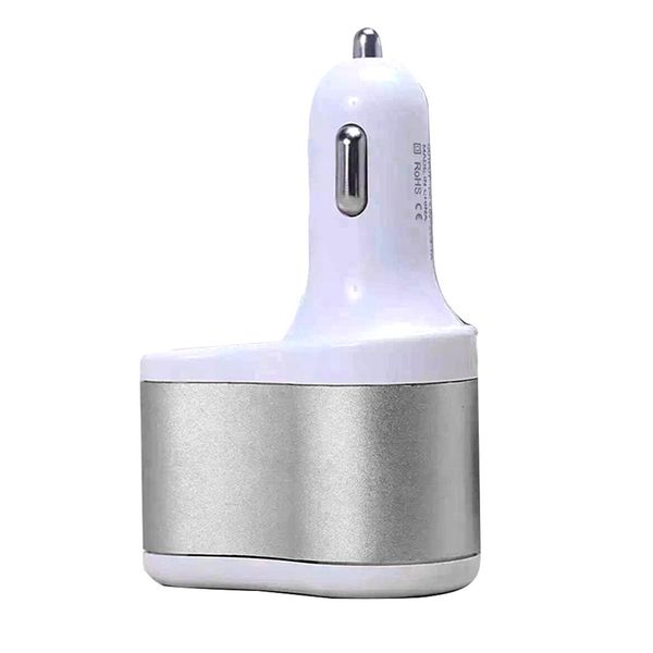 

dual usb car cigarette power socket splitter power adapter charger socket