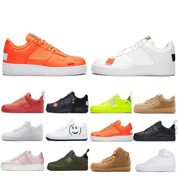 

2020 new high low cut utility black dunk one flyline 1 casual shoes classic mens women skateboarding white wheat trainers sports sneakers