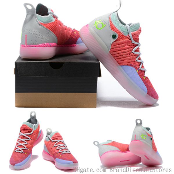 

new arrival kevin durant 11 basketball shoes men kd 11 gold/championship mvp finals sports shoes training sneakers run shoes size 7-12