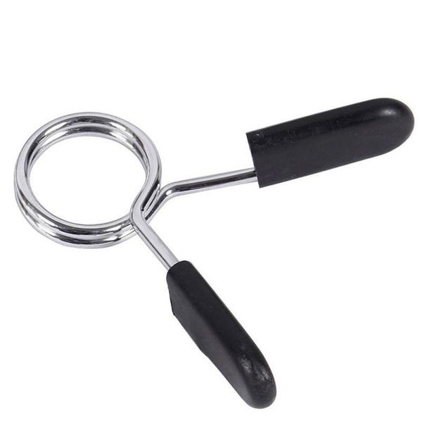 

1pc 25/28mm barbell clamp spring collar clips gym weight dumbbell lock standard lifting kit barbell lock fitness equipments