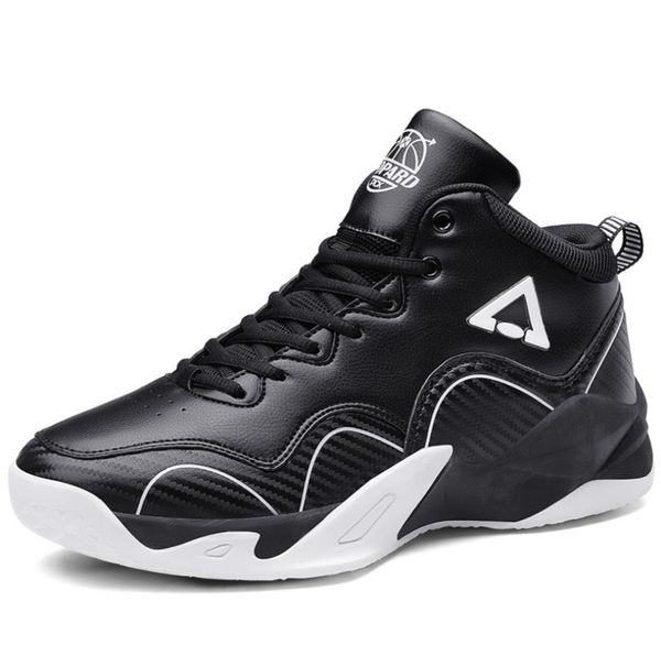 

2020 new men's large size high-basketball shoes casual sports running shoes shock absorption non-slip men's shoes
