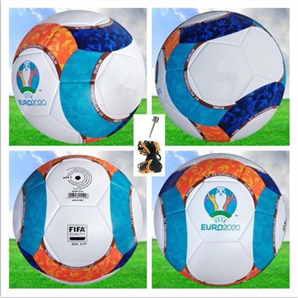 

european cup soccer ball 2020 final kyiv pu size 5 balls granules slip-resistant football ball