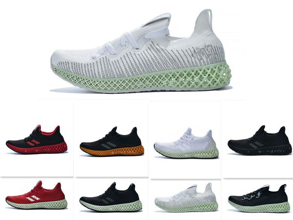 

2019 AlphaEdge ASW LTD Fashion Futurecraft 4D Green Triple Black White Mens Designer Training Running Sneakers EUR 38-47