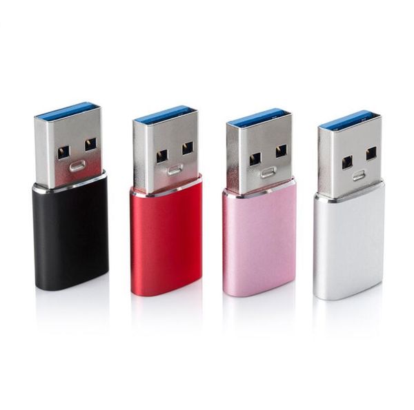 Tipo-C Fêmea para Adaptadores de USB M Conector Carregando C F Disco Rígido USB3.0 Masculino Conversor para Samsung Xiaomi Huawei