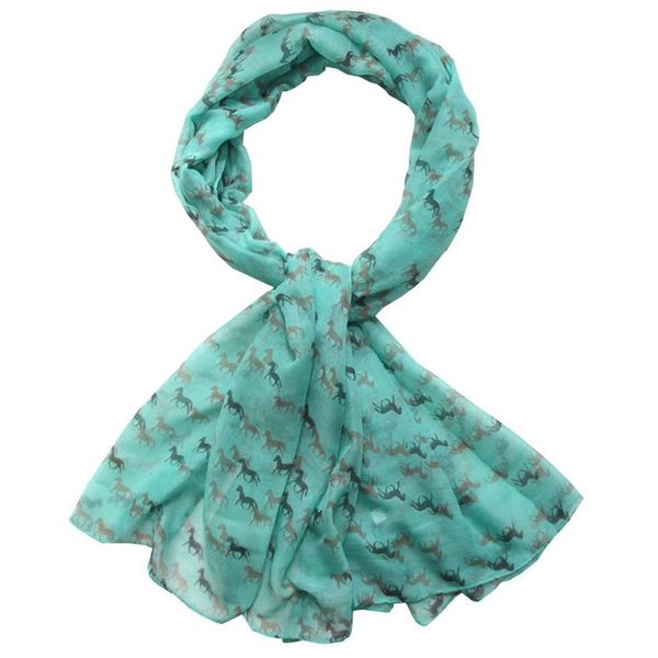 

2017 new scarf women brand fashion horse printed bali yarn square scarf shawl new arrival bufanda female szalik#yl