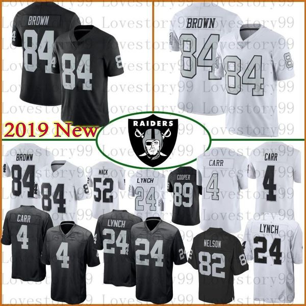 

4 Derek Carr 84 Antonio Brown Oakland Jerseys Raider 24 Marshawn Lynch 34 Bo Jackson 96 Clelin Ferrell 28 Josh Jacobs Jersey 100% Stitched