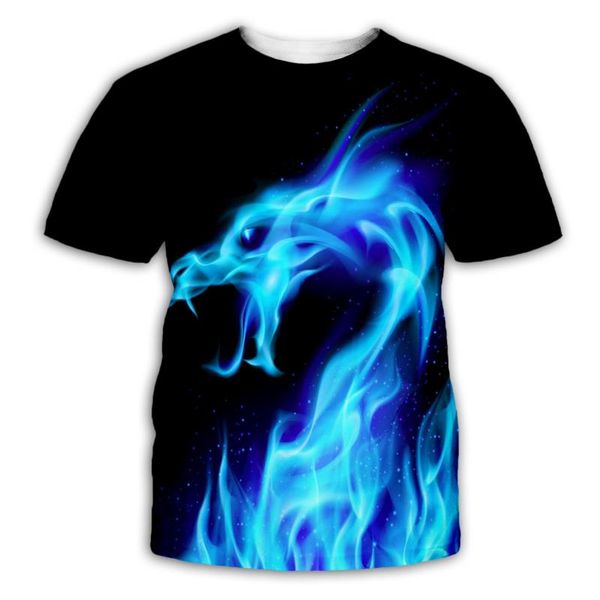 

2020 моды метанию роскошь mens конструктора футболки майка tshirt dragon 3d printed с коротким рукавом футболки мужские одежды одежда футбол, White;black