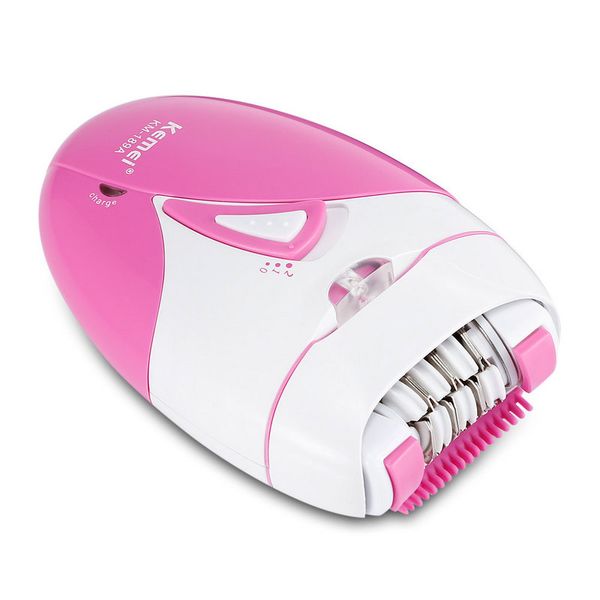 

kemei 189a epilator for women rechargeable hair removal machine electric lady shaver for bikini body face underarm usb charger xpbpm