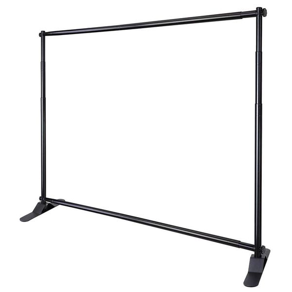

8x8 футов выставка backdrop stand black