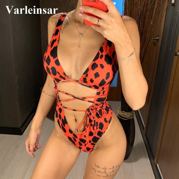 

9 colors 2019 women swimwear wrap around one piece swimsuit female bather deep v neck bathing suit swim wear v1037or, White;black