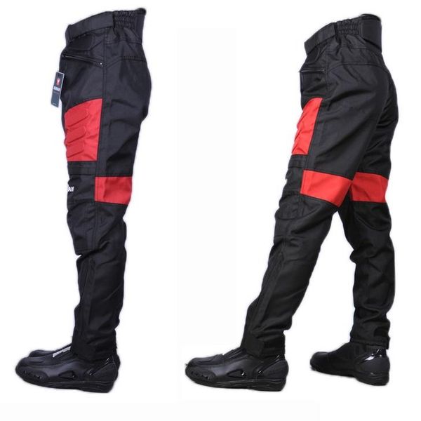 

duhan dk02 motorcycle racing riding pants motocross locomotive windproof cycling pants protection wear-resisting oxford cloth, Black;blue