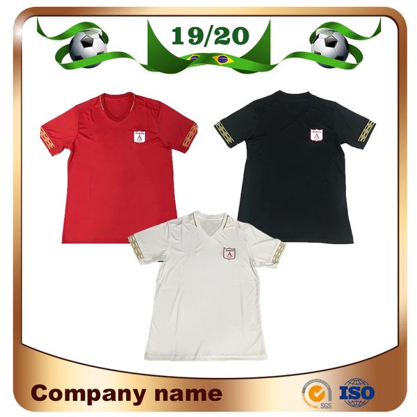 

new 19/20 america de cali soccer jersey 2020 america cali home red soccer shirt away black third away white man football uniforms sale, Black;yellow