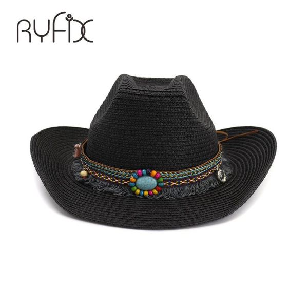 

sun style hat lady women summer hat beach folk straw fringe personalized straw stylish sun beach vacation ha08, Blue;gray