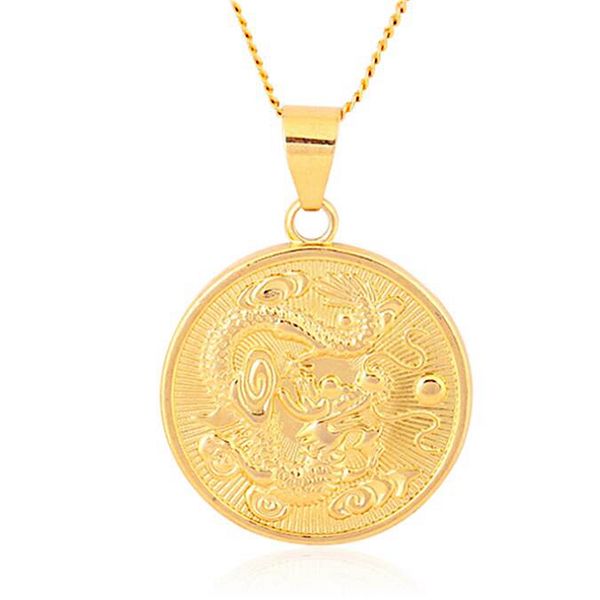 

Domineering Men's Chinese Auspicious Dragon Pendant/Necklace Jewelry Mascot Ornaments Lucky Gifts 4pcs/lots