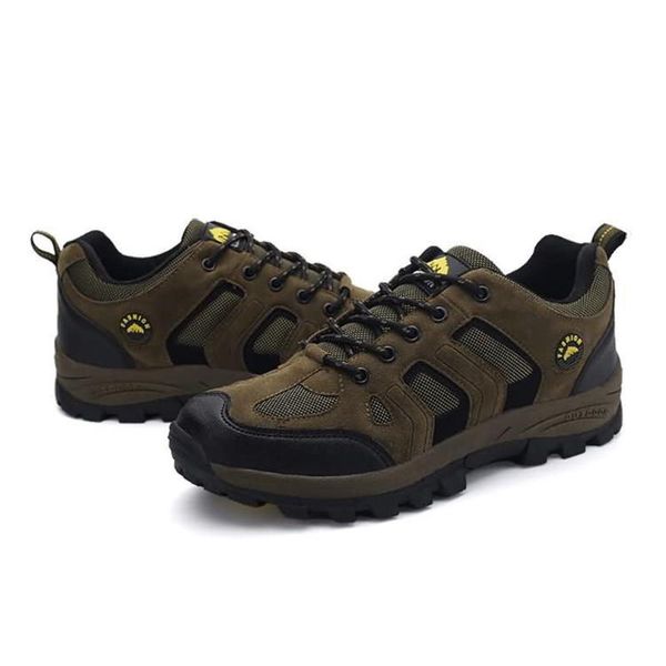 

breathable flat heel outdoor climbing shoes outdoor sports camping walking hiking trekking sneakers for men