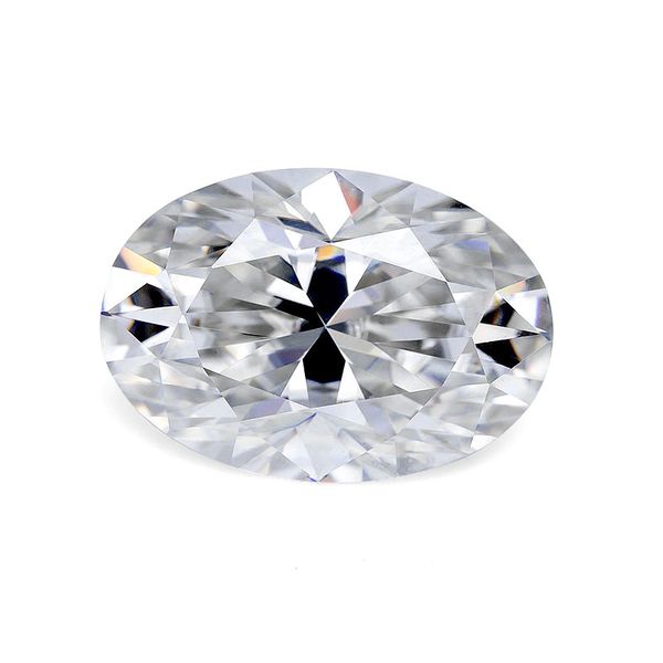 

loose moissanite diamond oval cut 2ct 7x10mm gemstones price per carat, Black