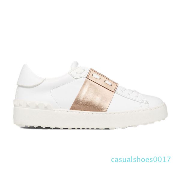 

new arrivel r shoes white fashion mens women leather casual open low sports sneakers size 35-46 c17, Black