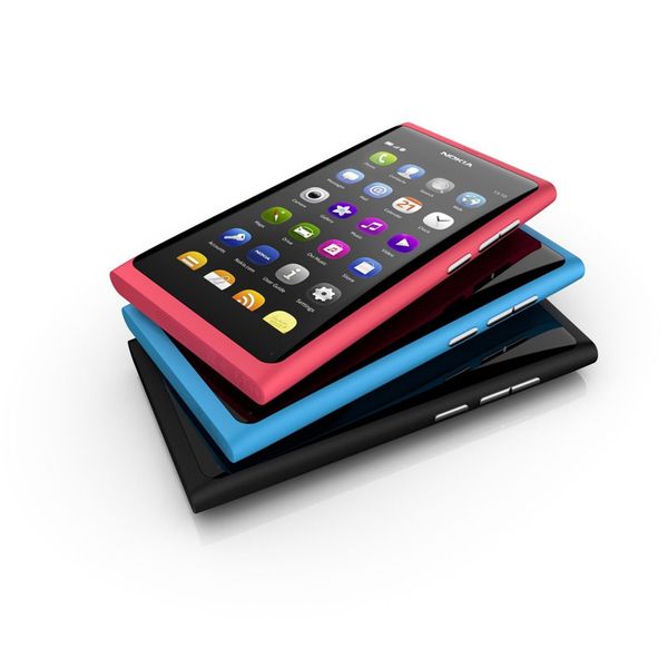 

N9 Оригинал разблокирован Nokia N9 8MP 16GB ROM 1GB RAM GPS 3G Bluetooth WIFI сотовый телефон