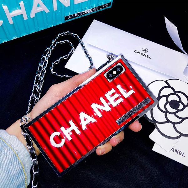 

One Piece Модный Бренд Контейнер Площади Новые Дизайнерские Чехлы для Телефонов для Iphone XR XS MAX X 6 S 7 8 плюс Задняя Крышка для подарков