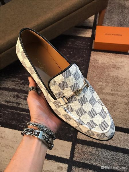 

20wf 2019 man luxury designers retro tassel rivet casual flats shoes male homecoming dress wedding prom shoes sapato social zapatos madaol, Black