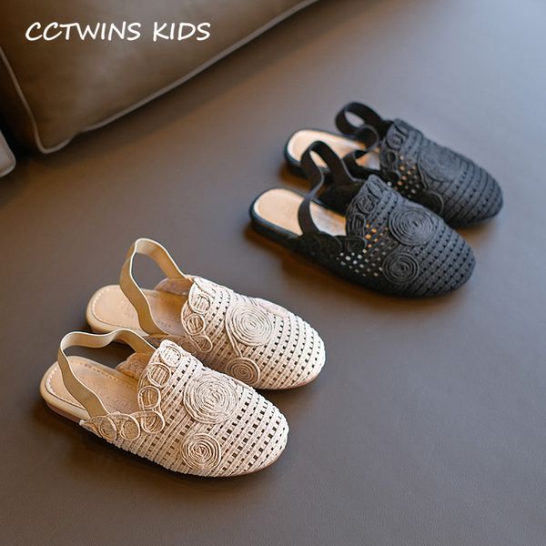 

girls summer sandals shoes 2020 summer baby girls brand slides children fashion slip on shoes toddler black soft slippers sd047, Black;red