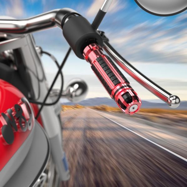 

2019 1 pair motorcycle grips handle sets 7/8 inch 22mm handlebars cnc aluminum pedal car bikes cover grip