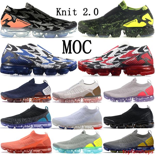 

fly 2.0 moc acronym light bone mica green thunder blue neutral olive knit fk men women running shoes sneakers trainers boots
