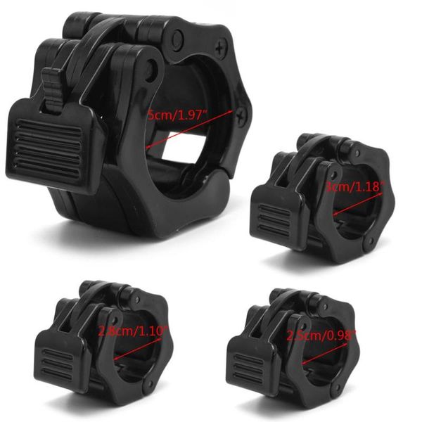 

2pcs dumbbell barbell collar clips clamp gym weight lifting fitness training new