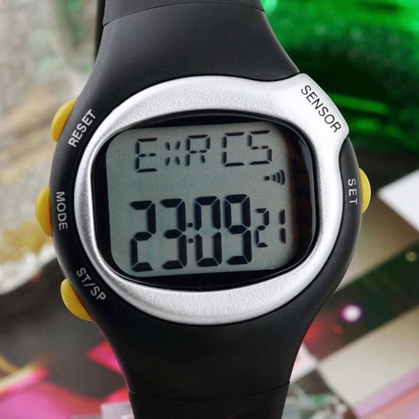 

convenient sport watch heart rate monitor black multi-function durable calorie outdoor home & garden gadget household