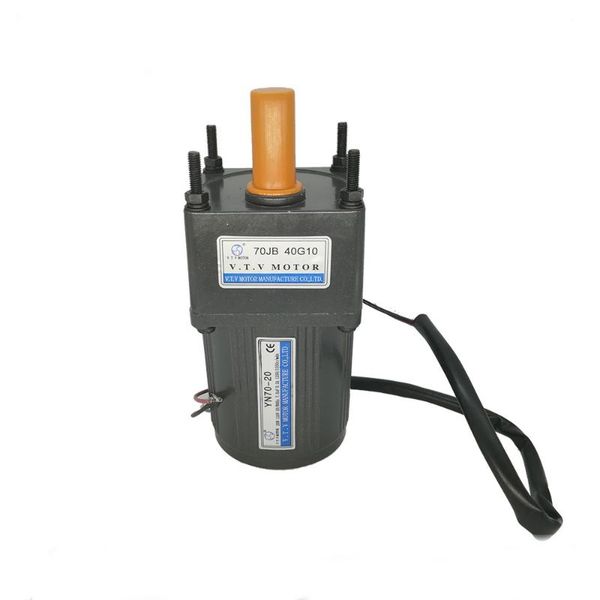 

yn70-20 vtv single phase gear motor 20w 220v mask machine using