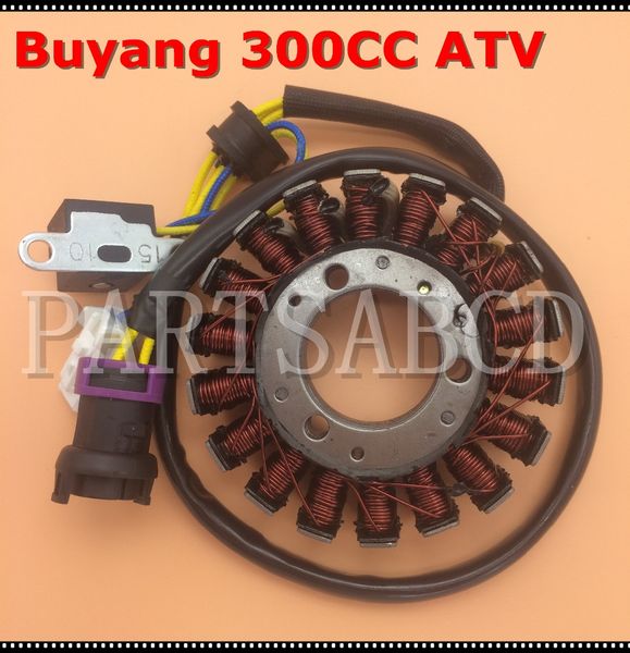 

buyang feishen 300cc atv quad water proof stator assy 2.1.01.2061 small power