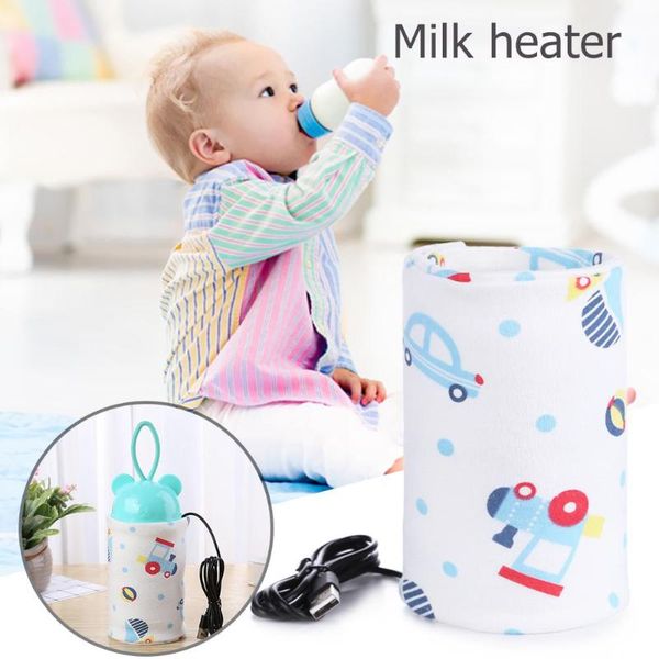 

usb milk water warmer travel stroller insulated bag baby nursing bottle heater newborn infant portable bottle feeding warmers