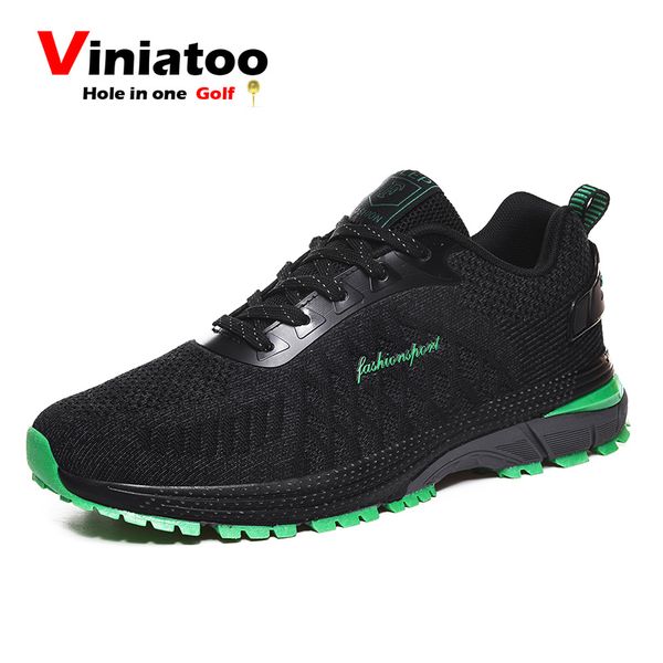 

2020 anti slip golf shoes for men outdoor breathable lace up training golf sneakers men light athletic sneakers new