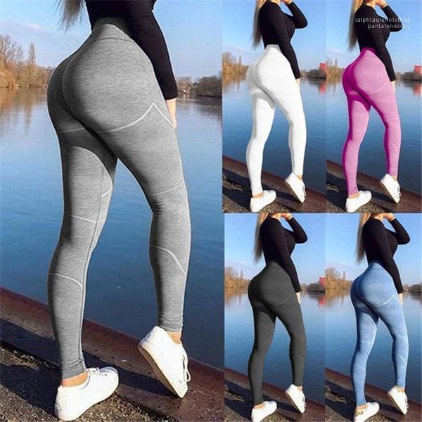 

capris high waist active trousers skinny ladies fashion pants yoga striped womens pencil pants sports, Black;white
