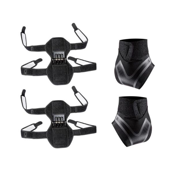 

joint support knee pads ankle pad breathable non-slip lift knee pads powerful rebound+ankle support 2019