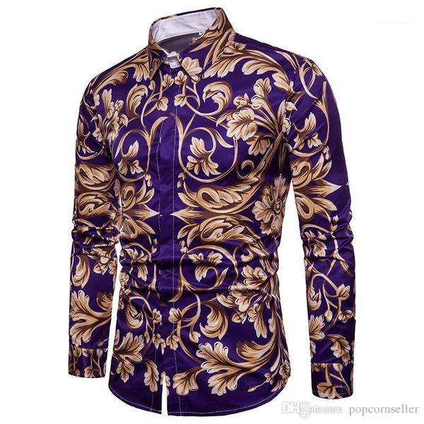 

mens shirt style large size digital print shirt mens designer shirt spring and autumn new casual fashion, White;black
