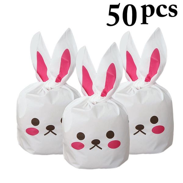 2019 Gift Bag Cute Long Bunny Rabbit Ears Easter Candy Gift Set