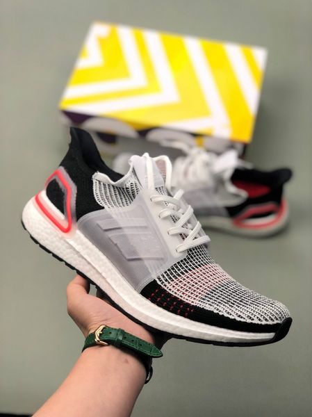 

Новый Ultra 5.0 19 B37704 Мужские Лазерные Красные Кроссовки Oreo ultra ub 19 Женские Клетки без Кроссовки Кроссовки Дизайнерская Обувь размер us 5-12