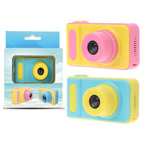 

мини цифровая детская камера 2-дюймовый мультфильм симпатичные камеры игрушки детям подарок на день рождения 1080 p игрушки для малышей каме