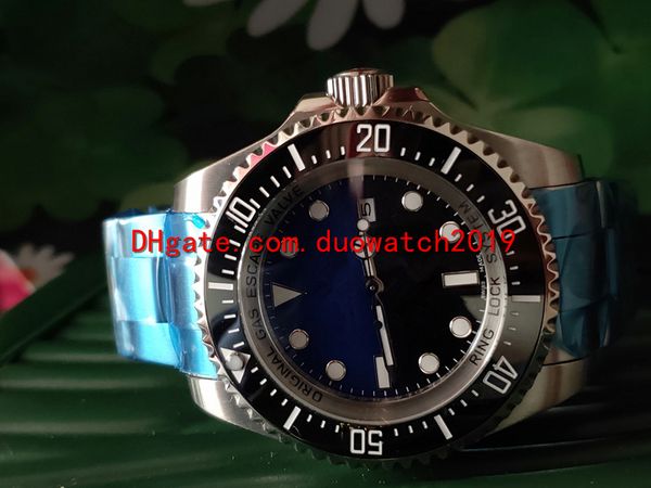 

2 colors selling men watch limited 44mm edition ea-dweller ceramic bezel stanless steel 126660 automatic business casual fo, Slivery;brown