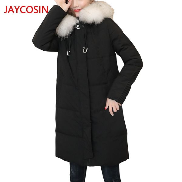 

jaycosin women winter warm thick outerwear hooded coat slim cotton-padded jacket women's jackets winter l400902, Tan;black