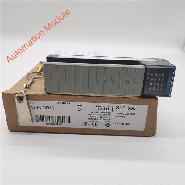 

new 1746-ob16 plc slc 500 ser dc output module 1746ob16 17460b16 1746 0b16