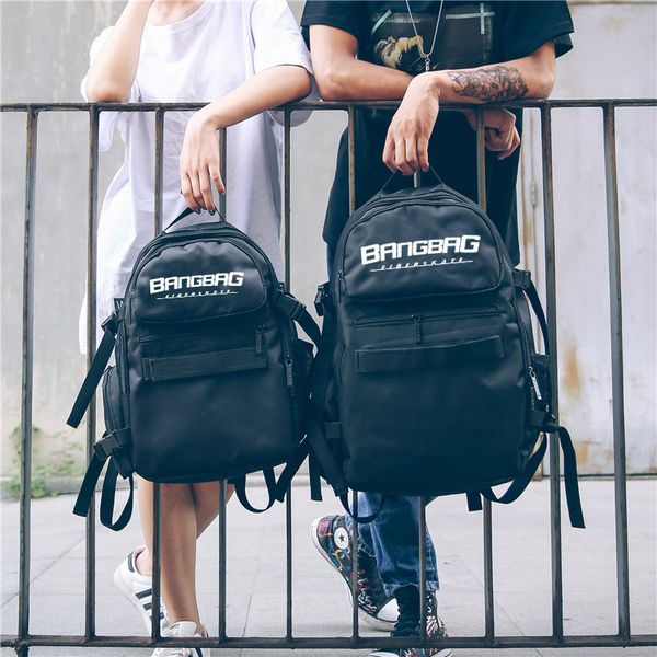 

skateboard bag oxford fabric double rocker bag skateboard backpack lovers black students