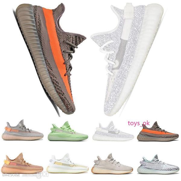 

boxkanye with west v2 static reflective men women glow in the dark clay hyperspace true form cream mens women running designer shoes