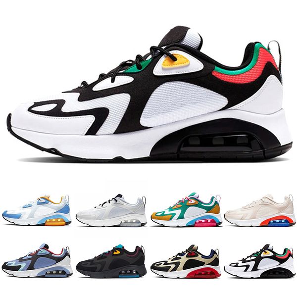 

200 men women running shoes bright crimson mystic green vast grey bordeaux desert sand black white mens trainer athletic sports sneakers
